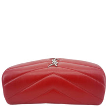 Load image into Gallery viewer, YVES SAINT LAURENT Loulou Toy Calfskin Leather Crossbody Bag Red
