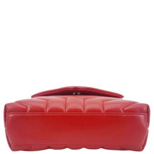 Load image into Gallery viewer, YVES SAINT LAURENT Loulou Toy Calfskin Leather Crossbody Bag Red
