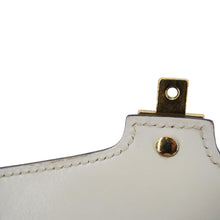 Load image into Gallery viewer, Gucci Sylvie Small Web Leather Shoulder Bag White 421882
