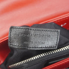 Load image into Gallery viewer, YVES SAINT LAURENT Loulou Toy Calfskin Leather Crossbody Bag Red
