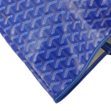 Load image into Gallery viewer, GOYARD Saint Louis PM Chevron Print Canvas Tote Bag Blue
