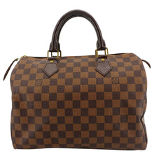 Load image into Gallery viewer, LOUIS VUITTON Speedy 30 Damier Ebene Satchel Bag Brown
