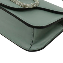 Load image into Gallery viewer, VALENTINO Jewel Logo Loco Small Leather Shoulder Bag Green
