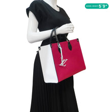 Load image into Gallery viewer, LOUIS VUITTON Onthego MM Epi Leather Tote Shoulder Bag Viva Magenta
