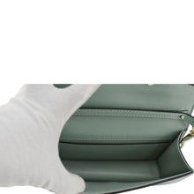 Load image into Gallery viewer, VALENTINO Jewel Logo Loco Small Leather Shoulder Bag Green
