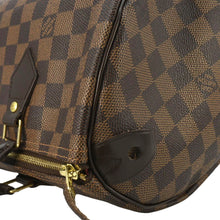 Load image into Gallery viewer, LOUIS VUITTON Speedy 30 Damier Ebene Satchel Bag Brown
