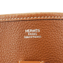 Load image into Gallery viewer, HERMES Evelyne PM Clemence Leather Crossbody Bag Brown
