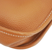 Load image into Gallery viewer, HERMES Evelyne PM Clemence Leather Crossbody Bag Brown
