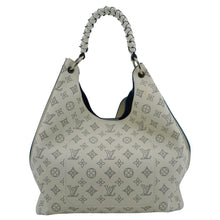 Load image into Gallery viewer, LOUIS VUITTON Carmel Mahina Leather Hobo Bag White
