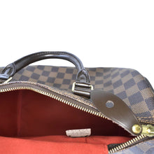 Load image into Gallery viewer, LOUIS VUITTON Speedy 30 Damier Ebene Satchel Bag Brown
