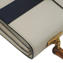Load image into Gallery viewer, GUCCI Dionysus Bamboo Medium Leather Top Handle Shoulder Bag White 448075
