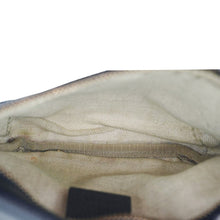 Load image into Gallery viewer, GUCCI Logo Print Small Grained Calfskin Leather Belt Bag Black 527792
