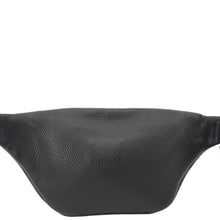 Load image into Gallery viewer, GUCCI Logo Print Small Grained Calfskin Leather Belt Bag Black 527792
