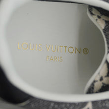 Load image into Gallery viewer, LOUIS VUITTON TimeOut Monogram Denim Sneakers Bicolor Size 36
