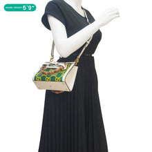 Load image into Gallery viewer, GUCCI Diana Mini GG Monogram Calfskin Leather Tote Bag Green 655661
