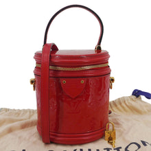 Load image into Gallery viewer, LOUIS VUITTON Cannes PM Monogram Vernis Shoulder Bag Cherry
