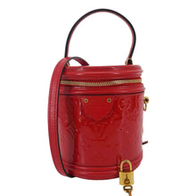 Load image into Gallery viewer, LOUIS VUITTON Cannes PM Monogram Vernis Shoulder Bag Cherry
