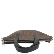 Load image into Gallery viewer, LOUIS VUITTON Kitan Monogram Macassar Canvas Top Handle Bag Brown
