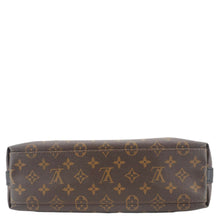 Load image into Gallery viewer, LOUIS VUITTON Kitan Monogram Macassar Canvas Top Handle Bag Brown
