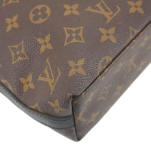 Load image into Gallery viewer, LOUIS VUITTON Kitan Monogram Macassar Canvas Top Handle Bag Brown
