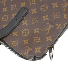 Load image into Gallery viewer, LOUIS VUITTON Kitan Monogram Macassar Canvas Top Handle Bag Brown
