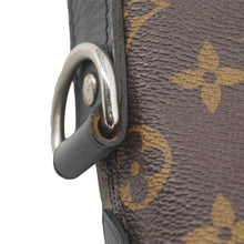 Load image into Gallery viewer, LOUIS VUITTON Kitan Monogram Macassar Canvas Top Handle Bag Brown
