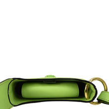 Load image into Gallery viewer, VERSACE La Medusa Leather Hobo Bag Green
