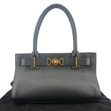 Load image into Gallery viewer, Versace Medusa &#39;95 Smooth Leather Tote Bag Black
