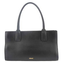 Load image into Gallery viewer, Versace Medusa &#39;95 Smooth Leather Tote Bag Black
