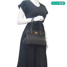 Load image into Gallery viewer, Versace Medusa &#39;95 Smooth Leather Tote Bag Black
