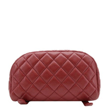 Load image into Gallery viewer, CHANEL Urban Spirit Quilted Leather Backpack Bag Red
