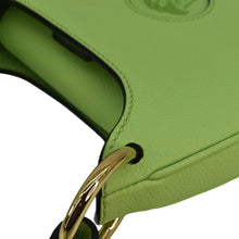 Load image into Gallery viewer, VERSACE La Medusa Leather Hobo Bag Green
