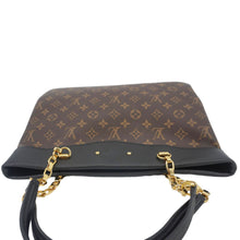 Load image into Gallery viewer, LOUIS VUITTON Pallas Chain Monogram Canvas Shopper Tote Bag Black
