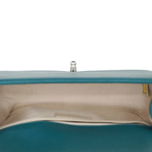 Load image into Gallery viewer, CHANEL Boy Flap Perforated Leather Crossbody Bag Turquoise
