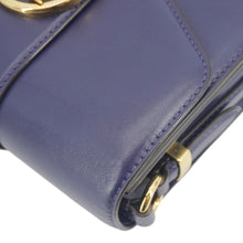 Load image into Gallery viewer, LOUIS VUITTON LV Pont 9 Calfskin Leather Shoulder Bag Navy Blue
