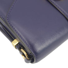 Load image into Gallery viewer, LOUIS VUITTON LV Pont 9 Calfskin Leather Shoulder Bag Navy Blue
