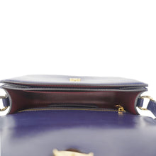 Load image into Gallery viewer, LOUIS VUITTON LV Pont 9 Calfskin Leather Shoulder Bag Navy Blue
