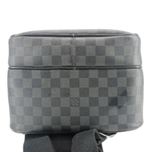 Load image into Gallery viewer, LOUIS VUITTON Michael Damier Graphite Canvas Backpack Bag Black
