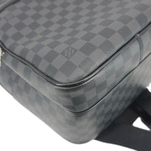 Load image into Gallery viewer, LOUIS VUITTON Michael Damier Graphite Canvas Backpack Bag Black
