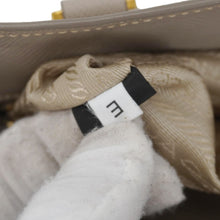 Load image into Gallery viewer, PRADA Galleria Double Zip Saffiano Leather Top Handle Tote Bag Beige
