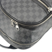 Load image into Gallery viewer, LOUIS VUITTON Michael Damier Graphite Canvas Backpack Bag Black
