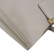 Load image into Gallery viewer, PRADA Galleria Double Zip Saffiano Leather Top Handle Tote Bag Beige
