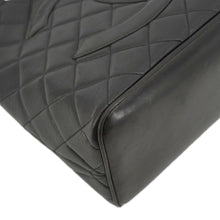 Load image into Gallery viewer, CHANEL Medallion Quilted Leather Tote Bag Black
