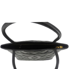 Load image into Gallery viewer, CHANEL Medallion Quilted Leather Tote Bag Black
