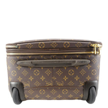 Load image into Gallery viewer, LOUIS VUITTON Pegase 55 Monogram Canvas Luggage Suitcase Travel Bag Brown
