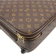 Load image into Gallery viewer, LOUIS VUITTON Pegase 55 Monogram Canvas Luggage Suitcase Travel Bag Brown
