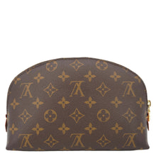 Load image into Gallery viewer, LOUIS VUITTON MM Monogram Canvas Cosmetic Pouch Brown
