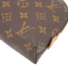 Load image into Gallery viewer, LOUIS VUITTON MM Monogram Canvas Cosmetic Pouch Brown
