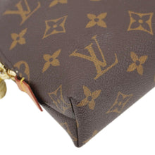 Load image into Gallery viewer, LOUIS VUITTON MM Monogram Canvas Cosmetic Pouch Brown
