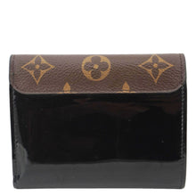 Load image into Gallery viewer, LOUIS VUITTON Cherrywood Monogram Canvas Compact Wallet Black
